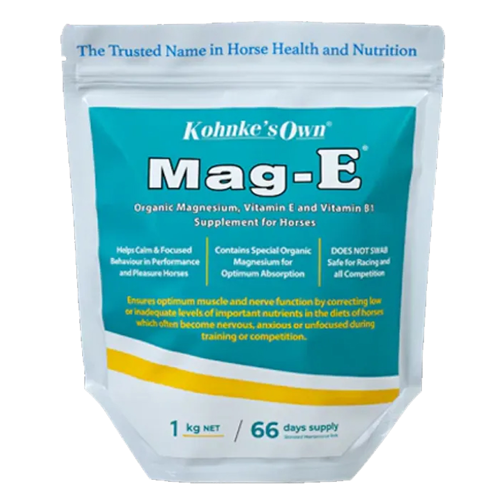 Kohnke's Own Mag-E - Calming Supplement for all Horses for Horse