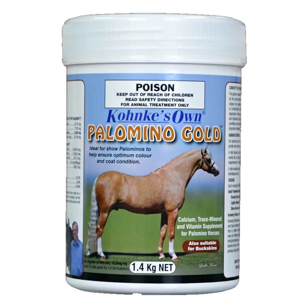 Kohnke's Own Palomino Gold - Dietary Supplement for Palomino Horses for Horse