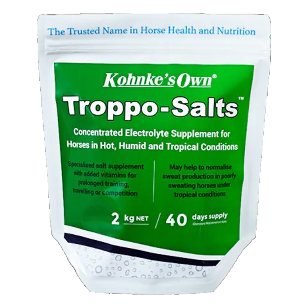 Kohnke's Own roppo-Salts - Electrolytes for horses in hot weather for Horse