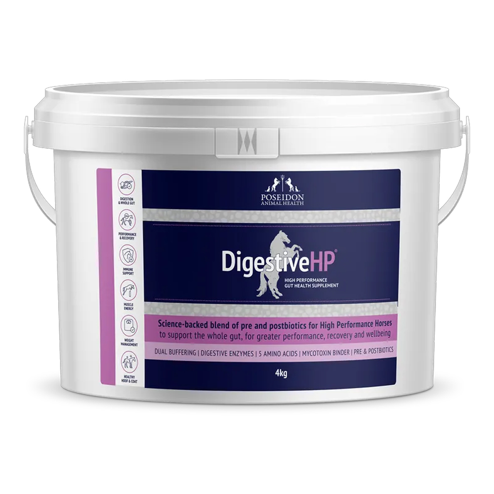 Poseidon Animal Health Digestive HP High Performance Gut Health Supplement For Horses for Horse