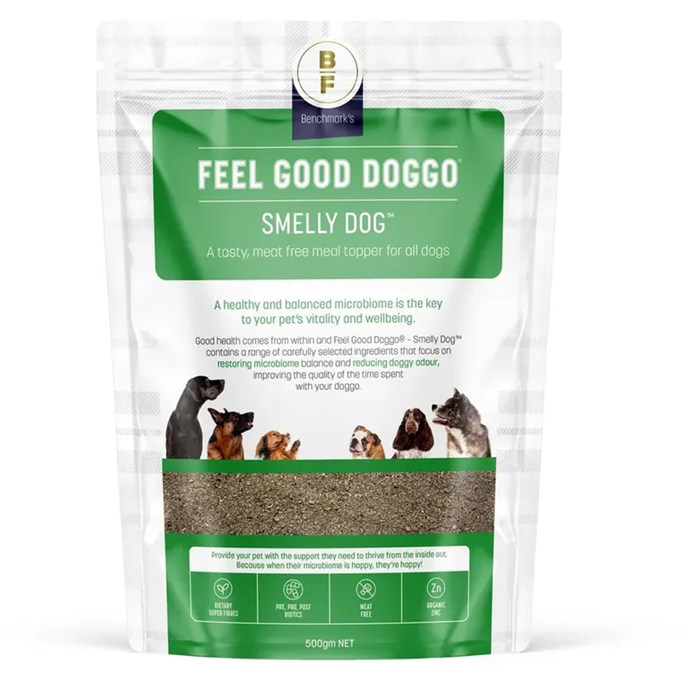 Feel Good Doggo Smelly Dog Meat Free Meal Topper for All Dogs for Food Supplies