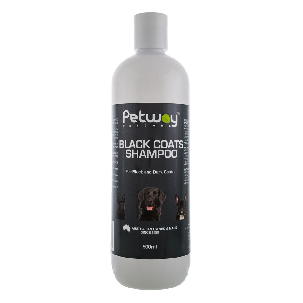 Petway Petcare Black Coats Shampoo For Black And Dark Coats For Dogs for Dogs