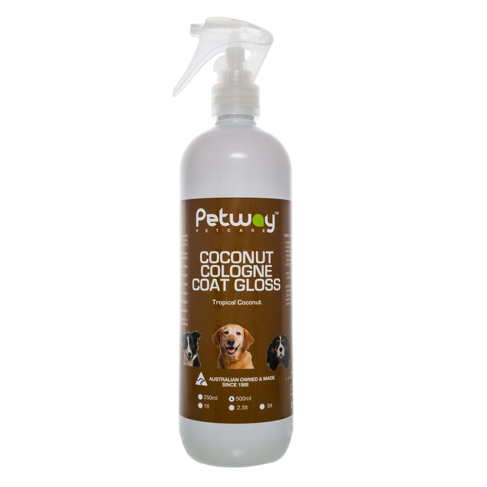 Petway Petcare Coconut Cologne Coat Gloss For Dogs for Dogs