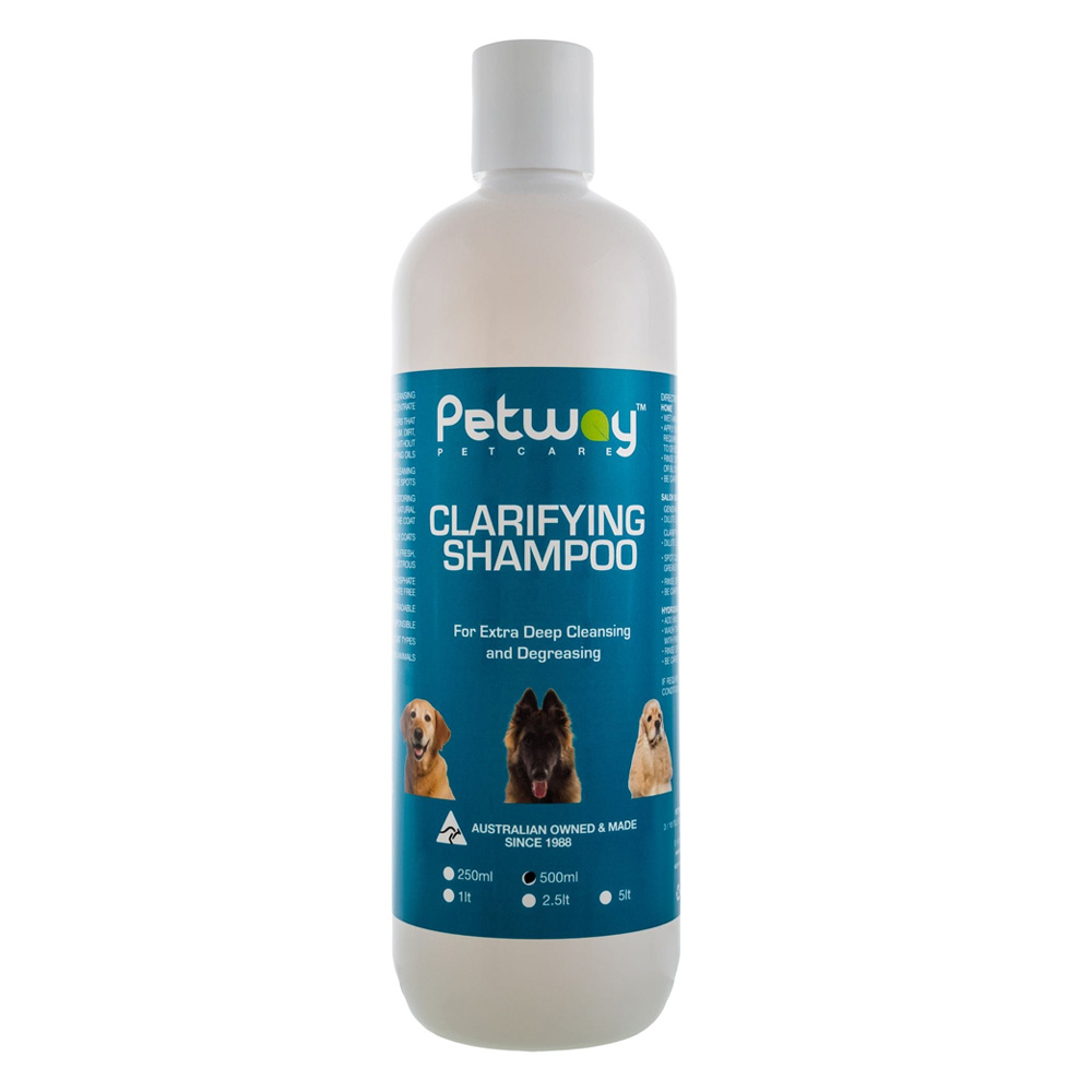 Petway Petcare Clarifying Shampoo For Extra Deep Cleansing And Degreasing For Dogs for Dogs