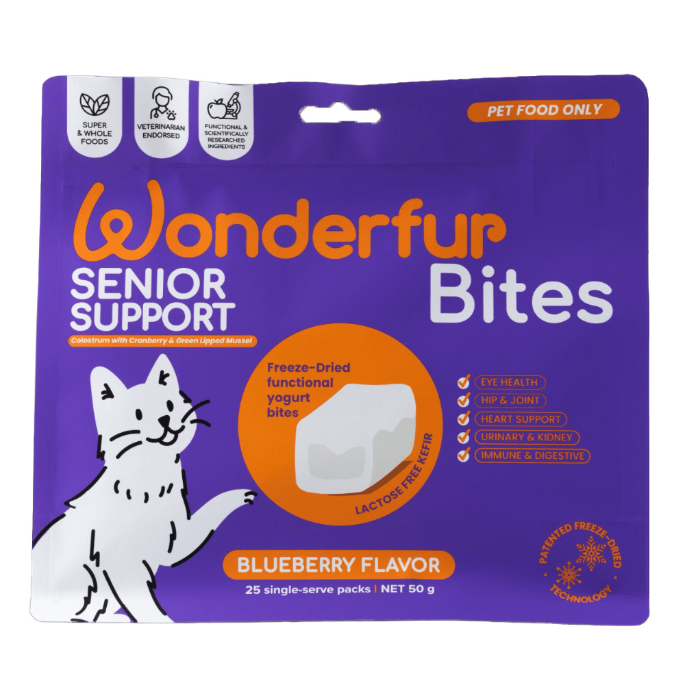Wonderfur Bites Senior Support Chews for Cats for Cats
