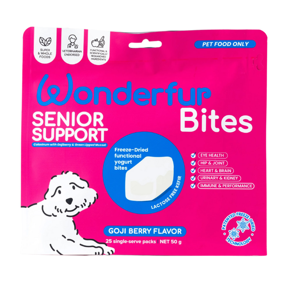 Wonderfur Bites Senior Support Chews for Dogs for Dogs