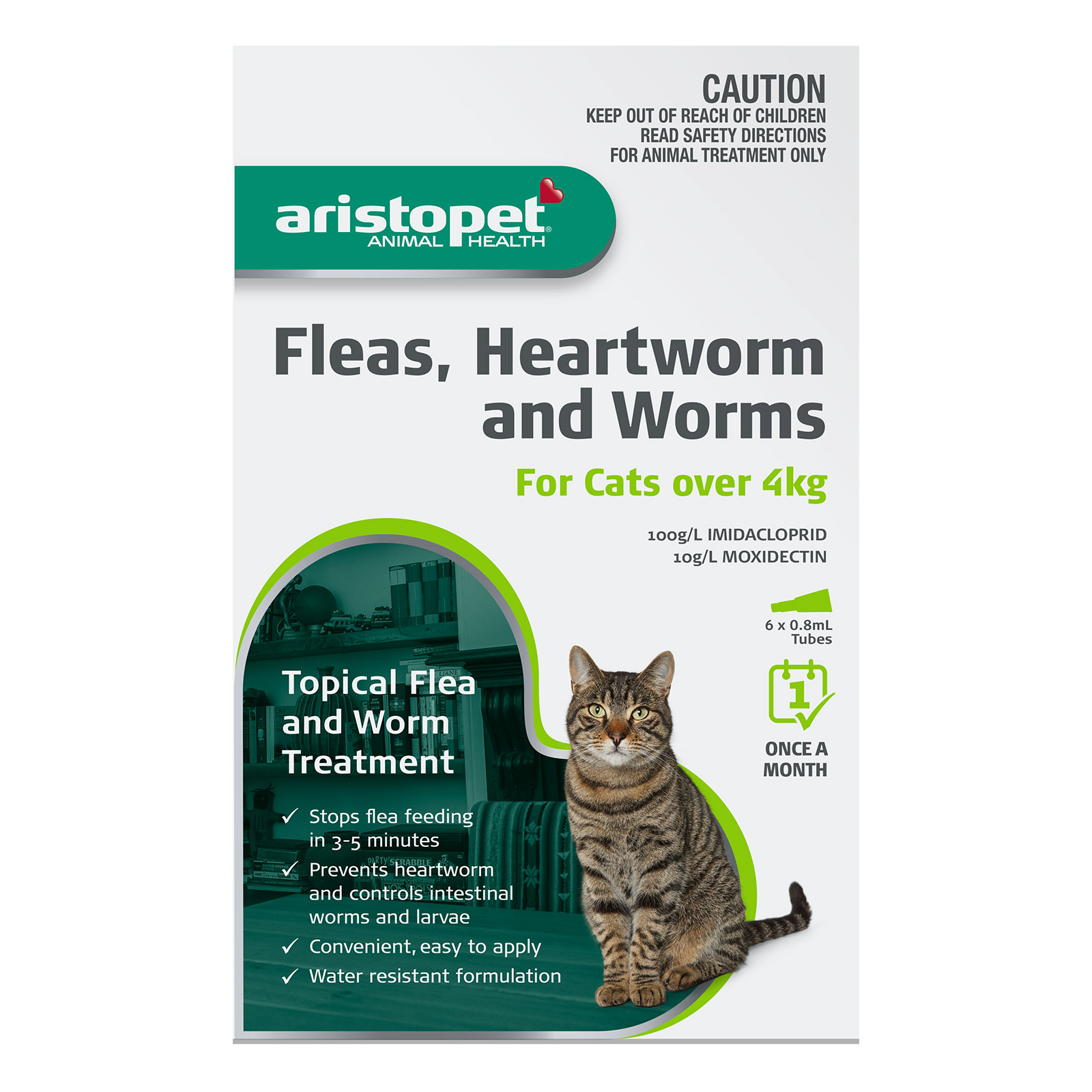 Aristopet Spot-on Treatment Kitten/Cat OVER 4 KG