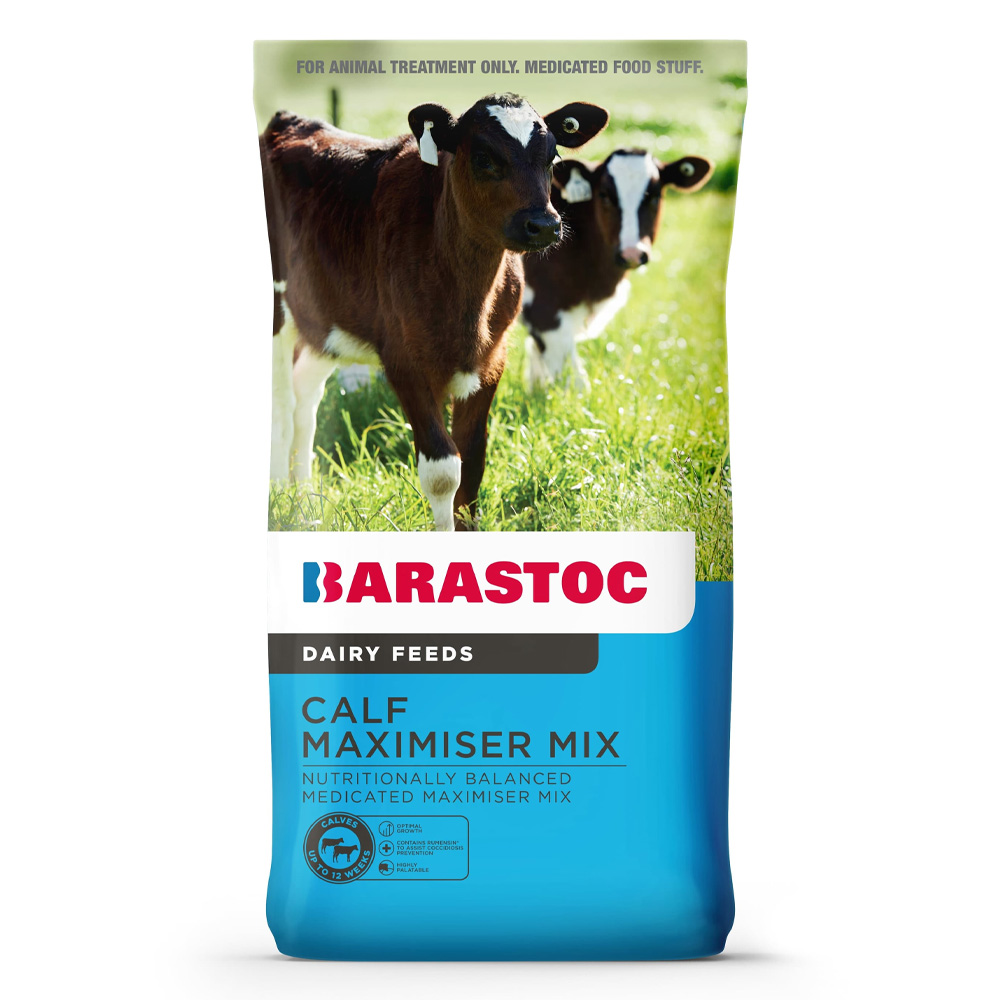 Barastoc Calf Maximiser Mix Dairy Feeds for Farm Animals