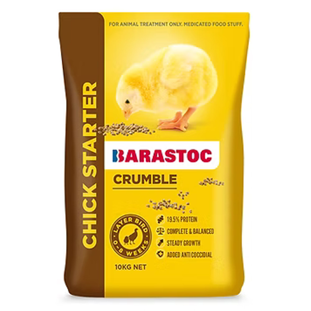 Barastoc Chick Starter Crumble for Poultry for Bird Supplies