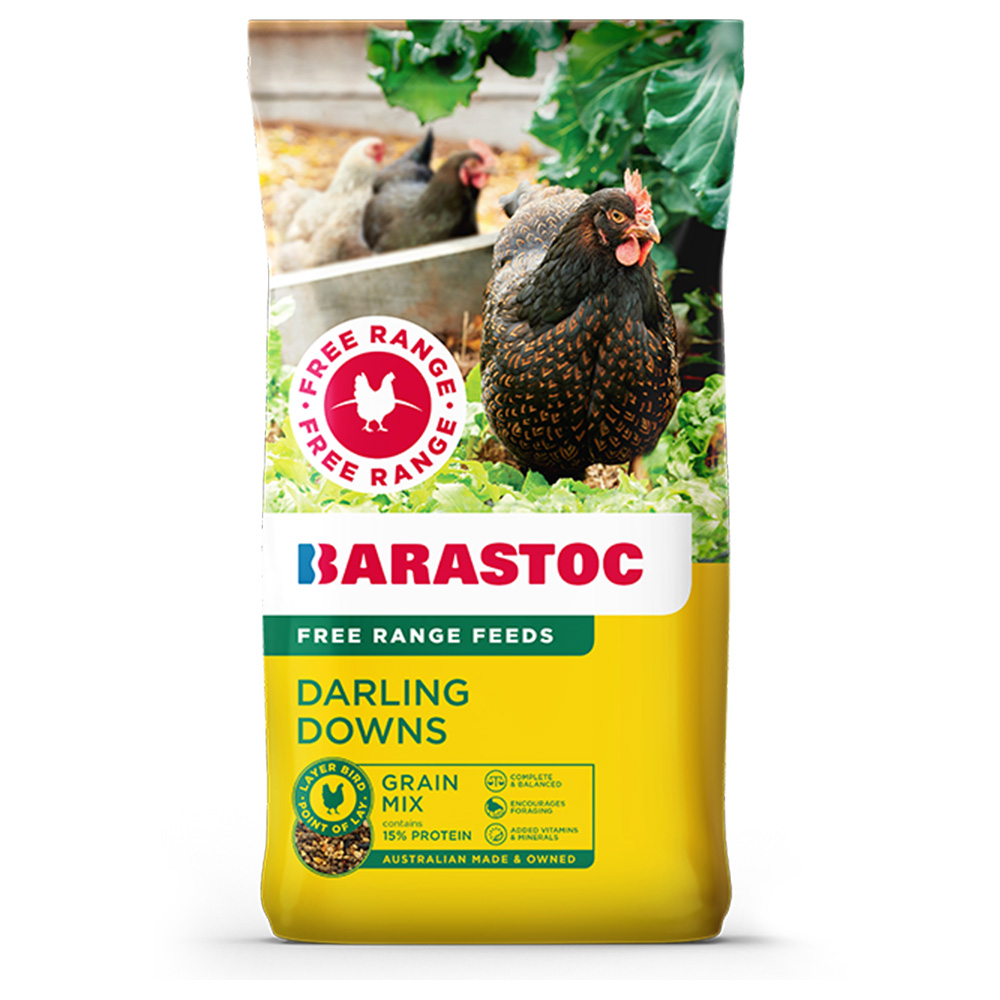 Barastoc Darling Downs Grain Mix Free Range Feeds for Poultry for Bird Supplies