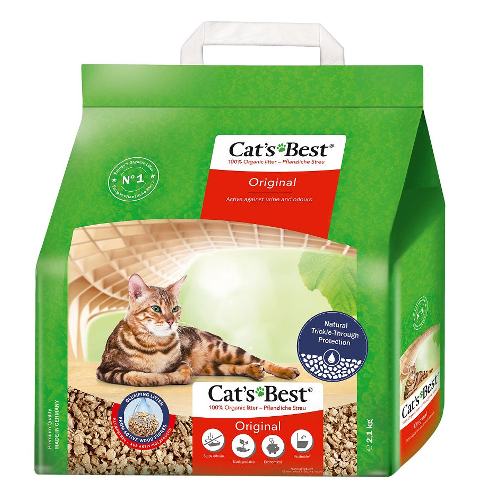Cat's Best Original Clumping & Encapsulating Cat Litter for Cats