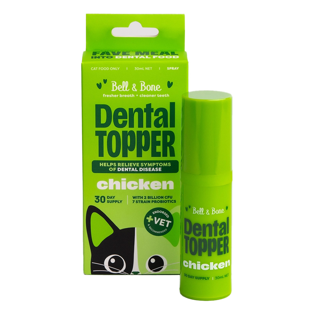 Bell & Bone Chicken Dental Topper Spray for Cats for Cats