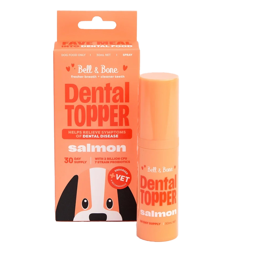 Bell & Bone Salmon Dental Topper Spray for Dogs for Dogs