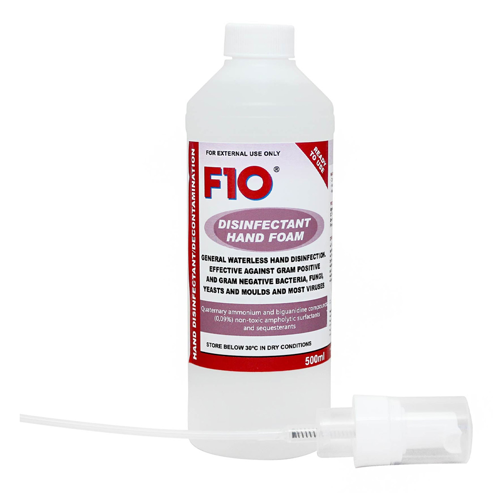 F10 Disinfectant Hand Foam for Dogs