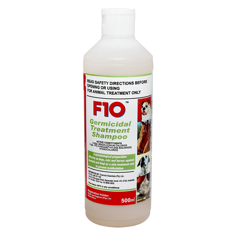 F10 Germicidal Treatment Shampoo for Dogs, Cats and Horses for Dogs