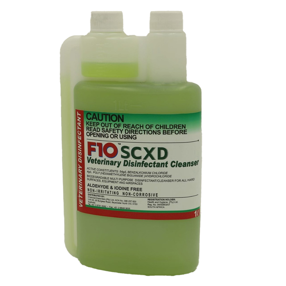 F10 SCXD Veterinary Disinfectant Cleanser for Bird Supplies