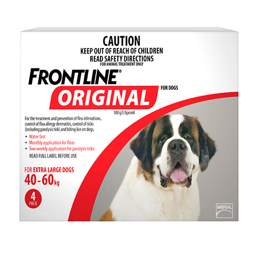 Frontline Original For Extra Large 40-60 Kg (Red)