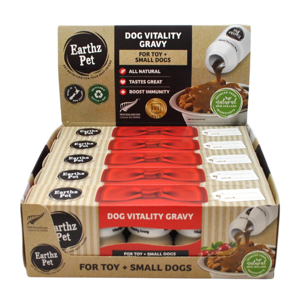 Earthz Pet Chicken & Cranberry Vitality Gravy for Toy and Small Dogs 35ml