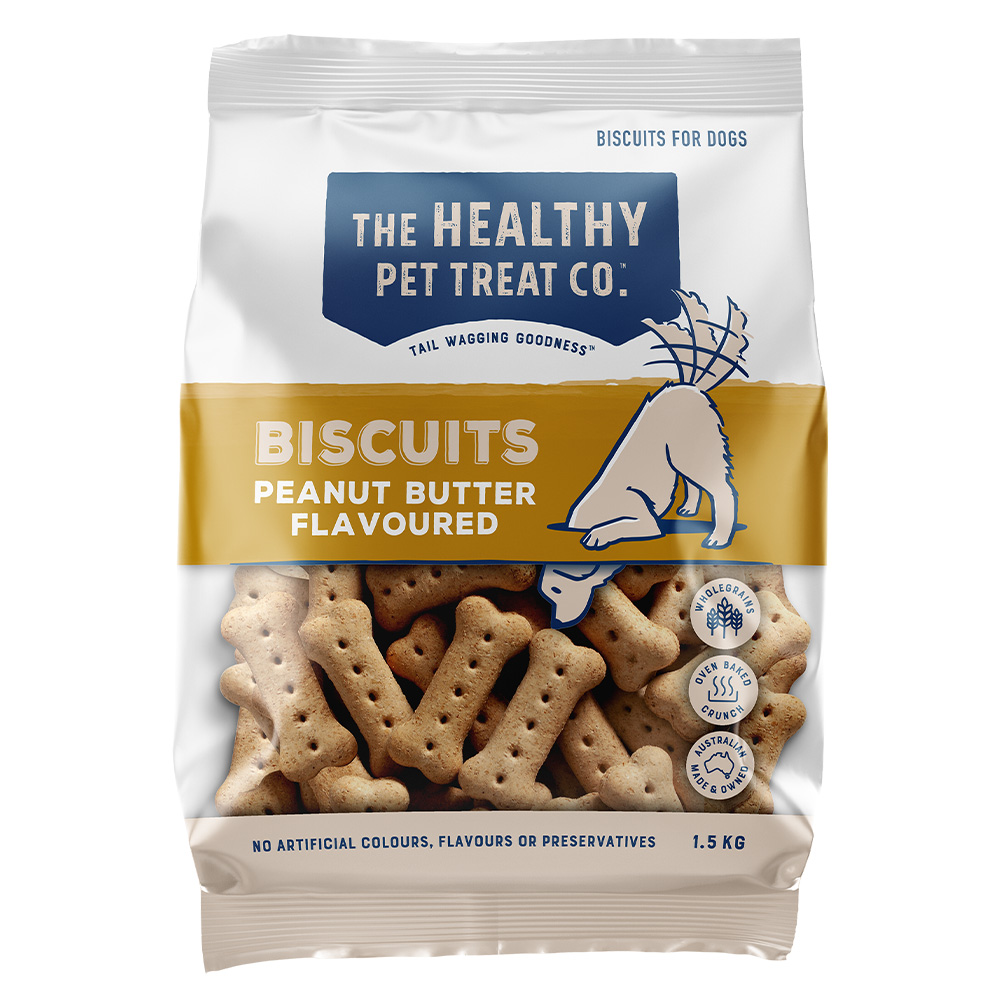 Healthy Pet Treat Co Peanut Butter Biscuits for Dogs for Dogs