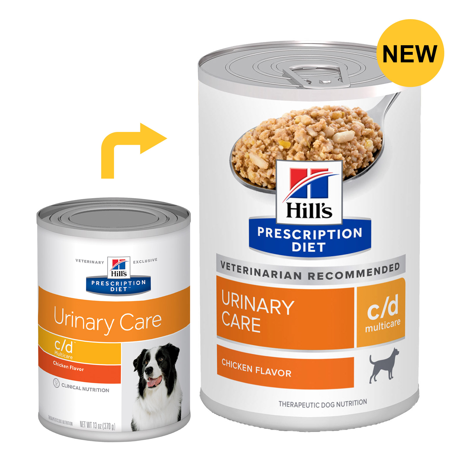 Chicken Flavor Hills Prescription Urinary Care Dog Food Hill's