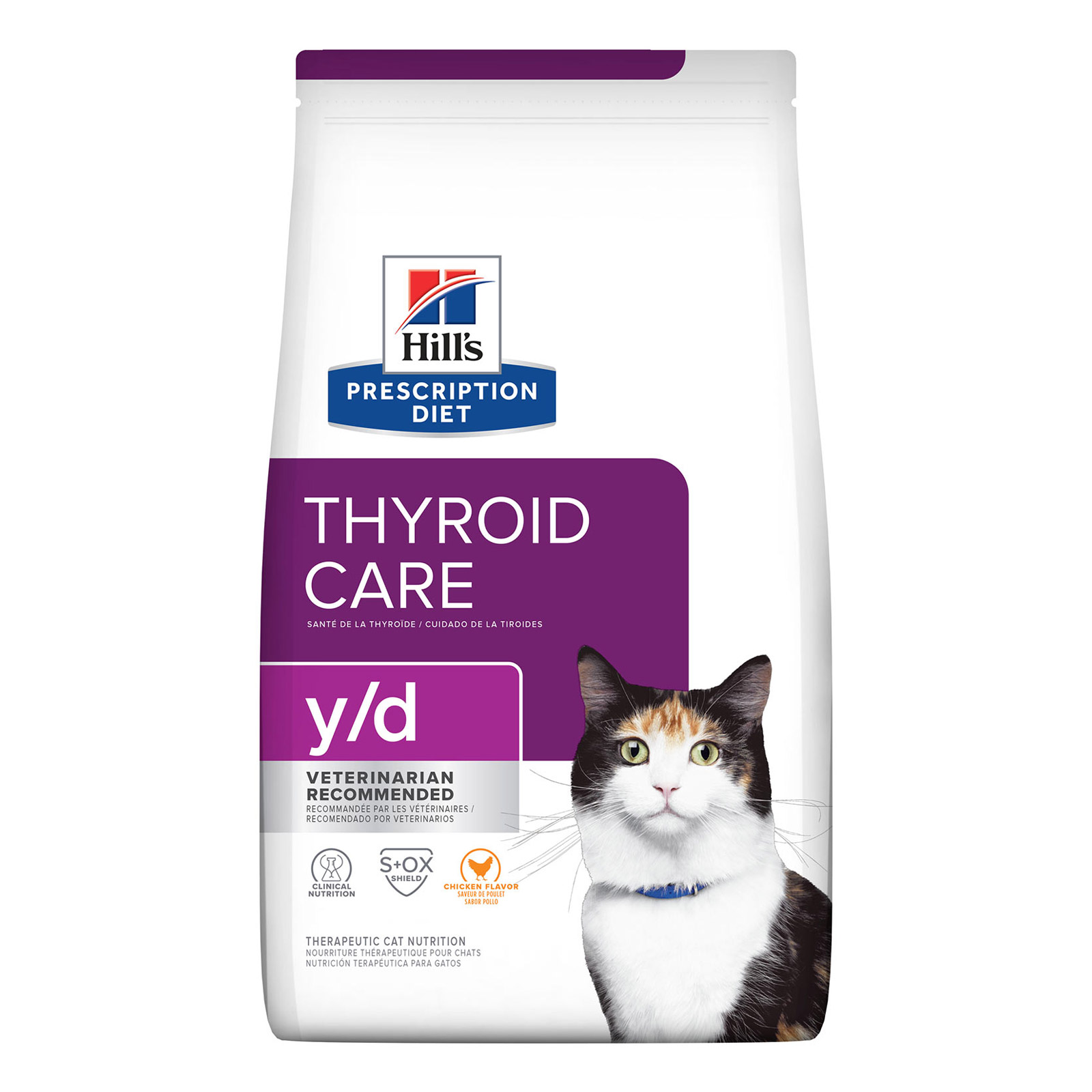 Hill’s Prescription Diet Feline y/d Thyroid Care Dry