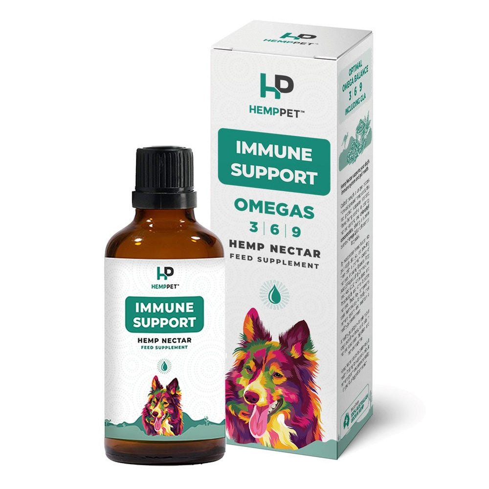 HempPet Immune Support Hemp Nectar Feed Supplement for Dogs for Dogs