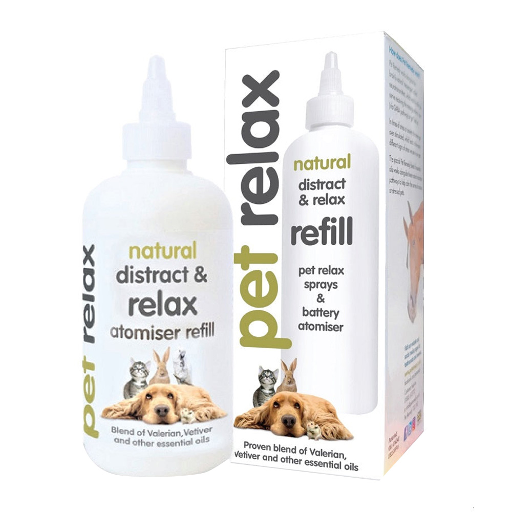 Pet Relax Natural Distract & Relax Atomiser Refillable Spray for Dogs