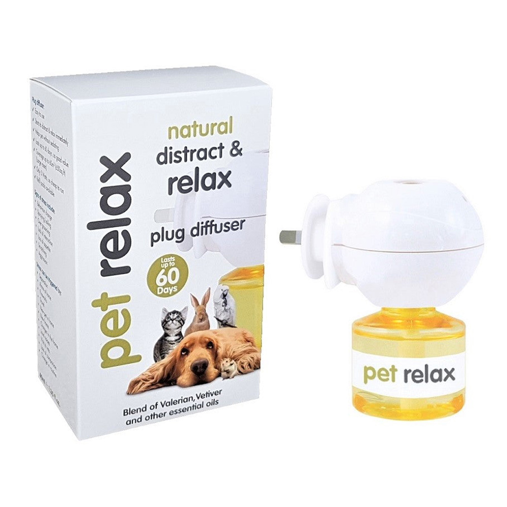 Pet Relax Natural Distract & Relax Plug Diffuser for Dogs