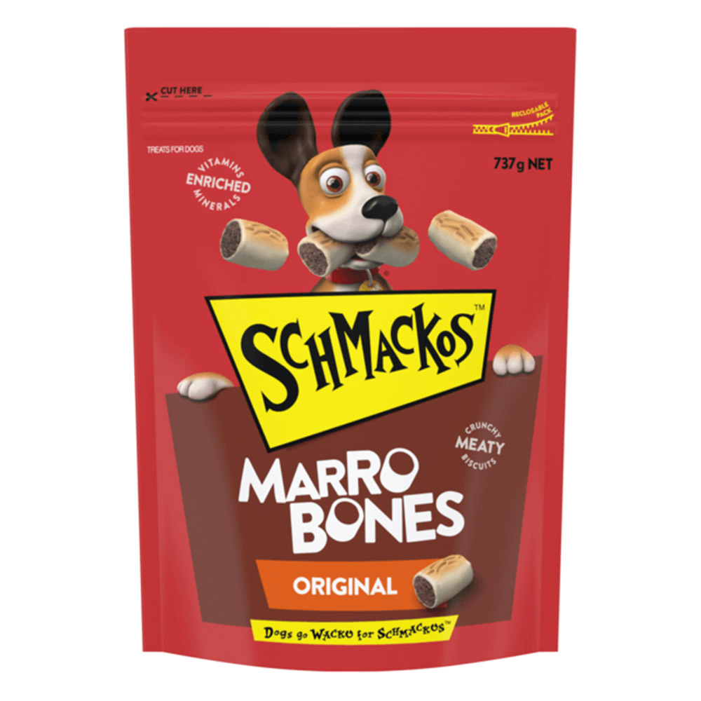 Schmackos Marro Bones Orijinal Crunchy Meaty Biscuits Dog Treats for Dogs