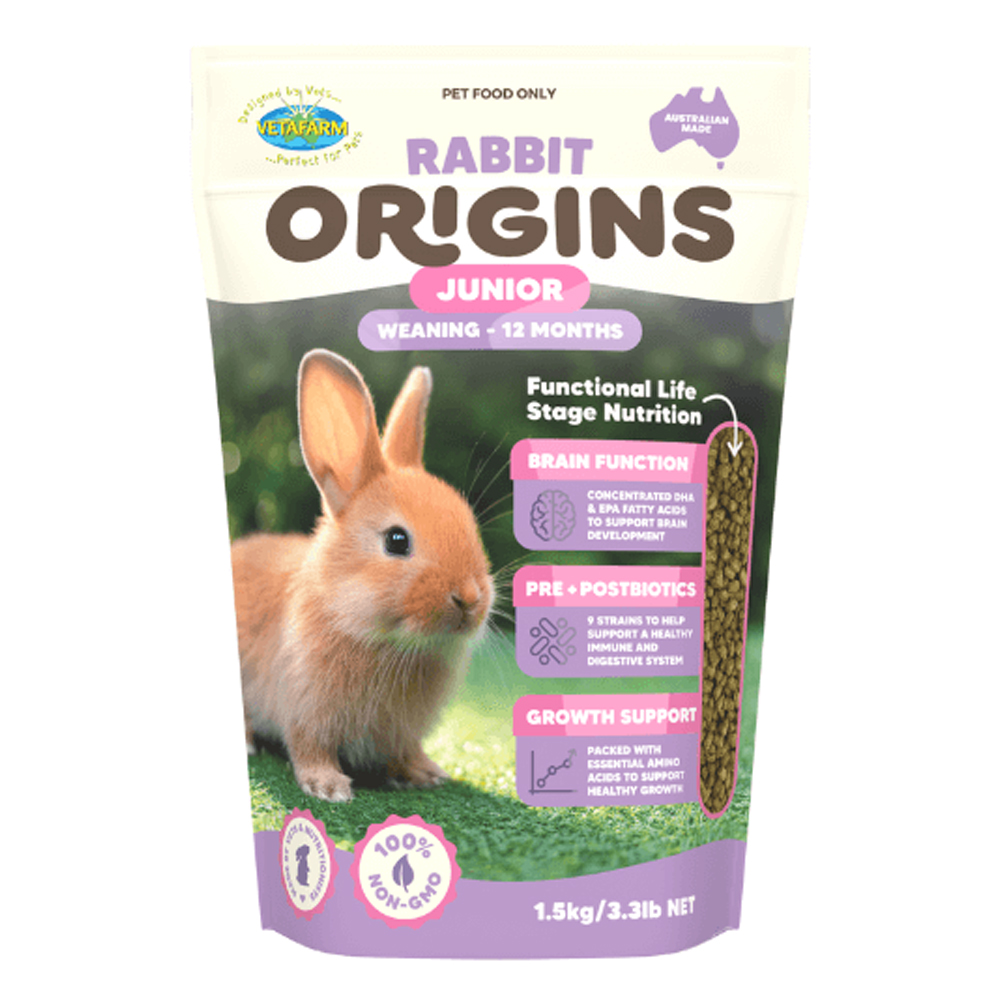 Vetafarm Origins Rabbit Junior Food
