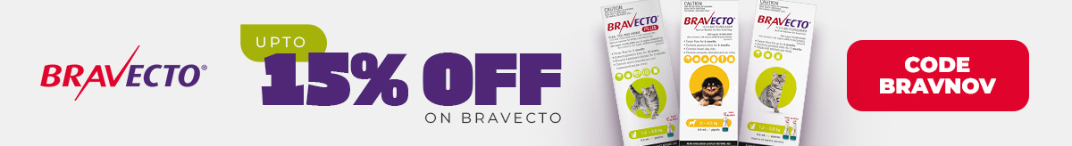 Bravecto 15% Off offer